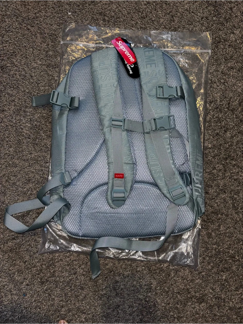 Sup Men’s Light Blue Logo Backpack